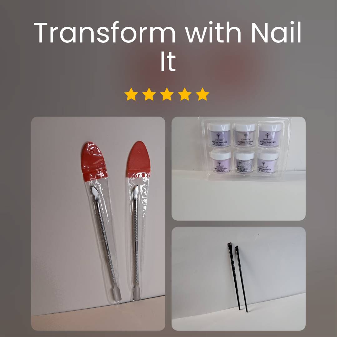 Cuticle nail tool 2 in set (clearance deal) by Nail It Beauty Products, Etc.