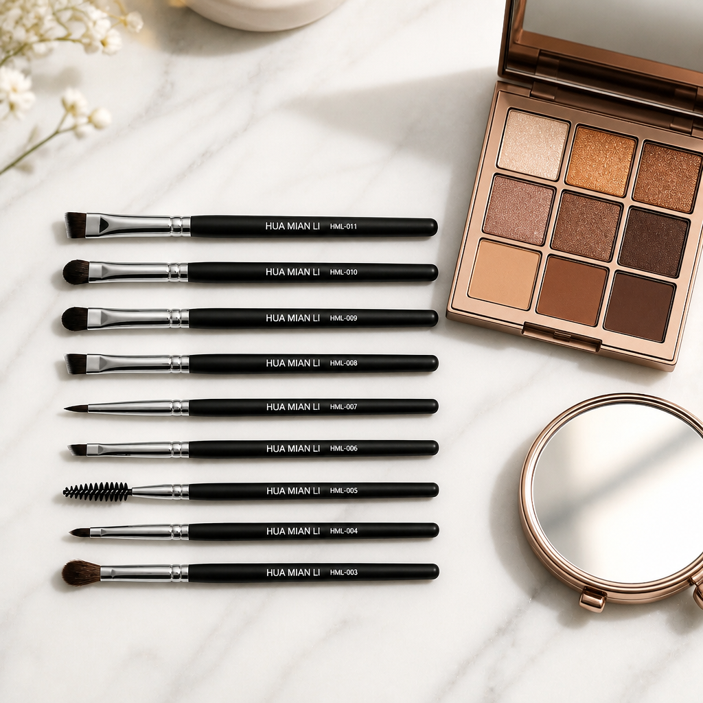 Eye shadow & eye liner brushes